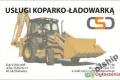 Koparka Usugi koparko-adowark Katowice wynajem