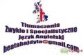 Angielski Tlumaczenia Zwykle i Specjalistyczne