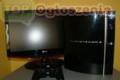 Konsola Playstation 3, 2x pad SIXAXIS, monitor LG