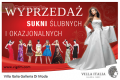 Przepikne suknie lubne w Villa Italia! Wyprzeda do - 35%