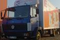 Mercedes Benz 814 D kontener z wind