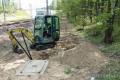 Minikoparka Putusk, Podnonik Koszowy Zwyka, Koparka 512-007-140 Wycinka Drzew