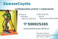 Pranie - czyszczenie dywanw, wykadzin, tapicerki meblowej. Mycie kostki brukowej