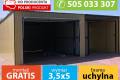Gara blaszany blacha kolor 3,5x5 PROFIL ZAMKNITY garae na wymiar