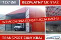 Gara blaszany na maszyny rolnicze wiata hala magazyn 12x12 garaze blaszane