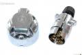 Gniazdo Do Przyczepy Aluminiowe 7 Pin + Wtyczka