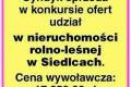 Syndyk sprzeda udziay w nieruchomoci gruntowej
