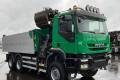 Wywrotka 6x6 bordmatic z dzwigiem IVECO Traker Eur 5