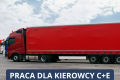 Kierowca C+E, 2400/2600 eur na r�k�, plandeka, Brema