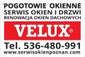 Velux Pogotowie Okienne Serwis Renowacja Okien Tel 536480991