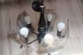 Sprzedam komplet: yrandol wiszcy i lampa stojca