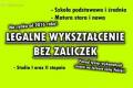 Szanowni Pa�stwo,  Czy zmagaj� si� Pa�stwo z brakiem wykszta�cenia albo chc� je uzupe�ni�? Uko�czyli